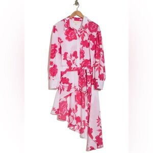 NWT By Design Asymmetrical Floral Blouse